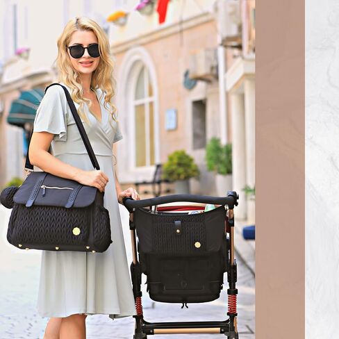 Universal Baby Stroller Organizer,Diaper Caddy Organizer with Adjustable Straps to Fits Nearly Any Strollers | Universal in Saudi Arabia