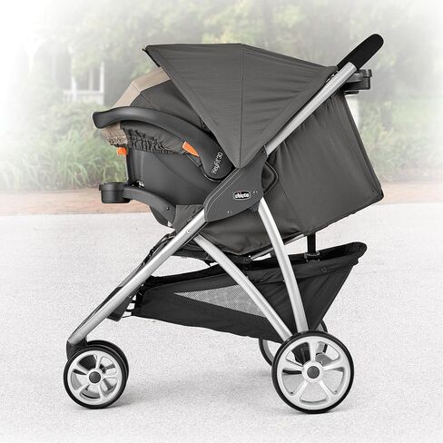 Chicco Viaro Quick-Fold Stroller - Graphite | Grey in Saudi Arabia