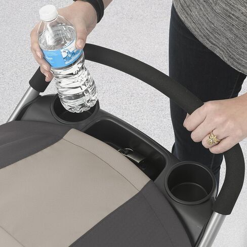 Chicco Viaro Quick-Fold Stroller - Graphite | Grey in Saudi Arabia