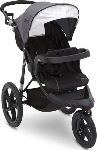Jeep Classic Jogging Stroller by Delta Chidlren, Grey in Saudi Arabia