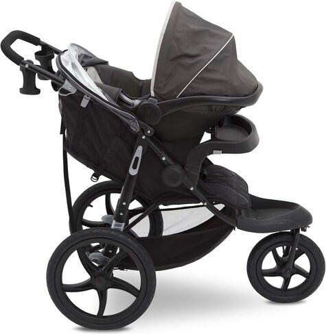 Jeep Classic Jogging Stroller by Delta Chidlren, Grey in Saudi Arabia