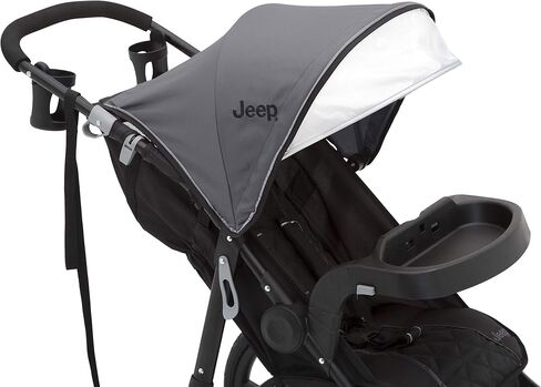 Jeep Classic Jogging Stroller by Delta Chidlren, Grey in Saudi Arabia