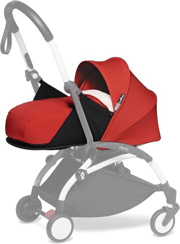 BABYZEN YOYO 0+ Newborn Pack, Black - Includes Mattress, Canopy, Head Support & Foot Cover - Requires YOYO2 Frame (Sold Separately) in Saudi Arabia
