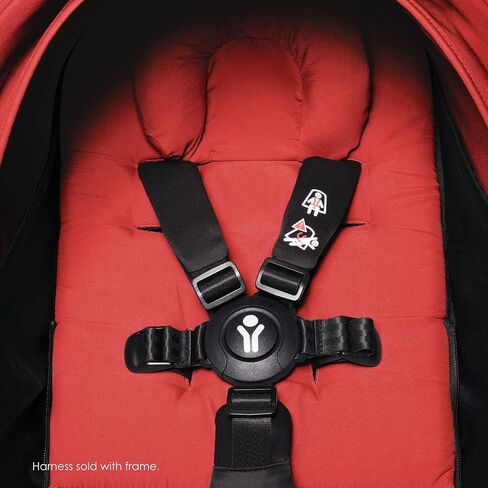BABYZEN YOYO 0+ Newborn Pack, Black - Includes Mattress, Canopy, Head Support & Foot Cover - Requires YOYO2 Frame (Sold Separately) in Saudi Arabia