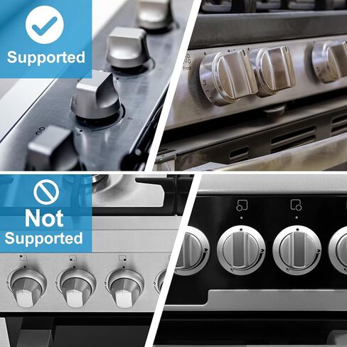 Stove Knob Covers for Child Safety,AOSITE 5 Pack Upgraded Gas Knob Covers for Kids Stove Guard with Strong Adhesive, Durable Design Childproof Oven Knob Locks for Babies and Pets,No Screws or Drill in Saudi Arabia