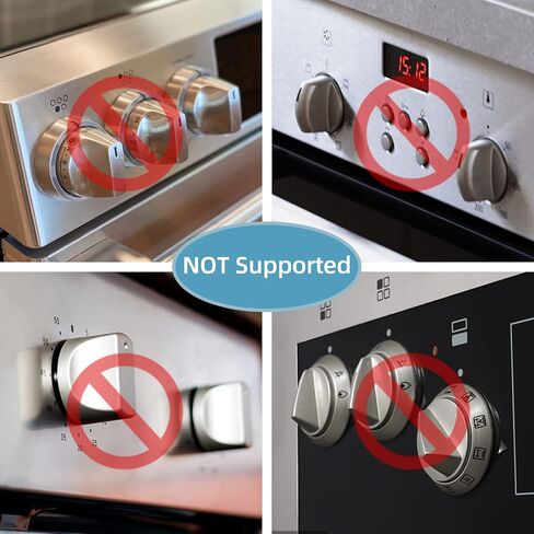 Stove Knob Covers for Child Safety,AOSITE 5 Pack Upgraded Gas Knob Covers for Kids Stove Guard with Strong Adhesive, Durable Design Childproof Oven Knob Locks for Babies and Pets,No Screws or Drill in Saudi Arabia