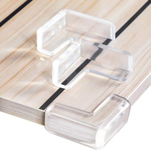 8 Pack Corner Protector for Baby, Clear Corner Protectors,Corner Guard | Furniture Edge Safety Bumpers , Baby Proof Bumper , Furniture & Table Edges Furniture & Sharp Corners Baby Proofing (L Shape) in Saudi Arabia