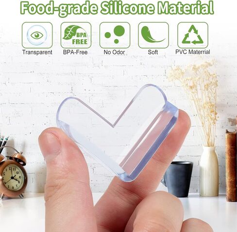 Baby Proofing Corner Protector Baby: 12 Pack Table Corner Protectors for Baby Furniture Guards| Baby Proof Corner Protectors to Cover Sharp Furniture in Saudi Arabia