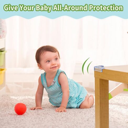 Baby Proofing Corner Protector Baby: 12 Pack Table Corner Protectors for Baby Furniture Guards| Baby Proof Corner Protectors to Cover Sharp Furniture in Saudi Arabia