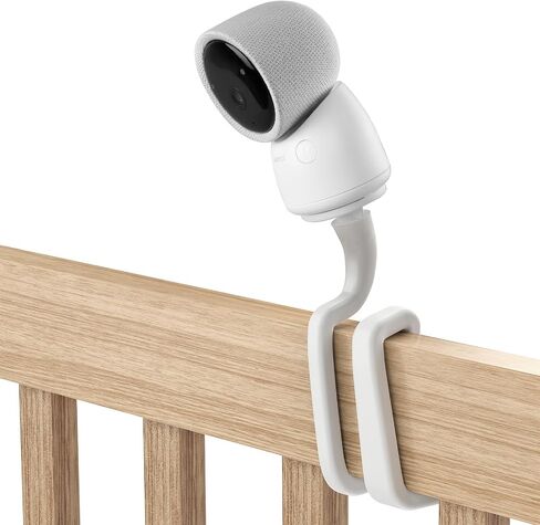 Clip Mount for Arenti Baby Monitor Without Tools or Wall Damage (White) in Saudi Arabia