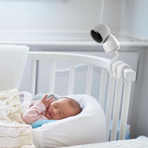 Clip Mount for Arenti Baby Monitor Without Tools or Wall Damage (White) in Saudi Arabia