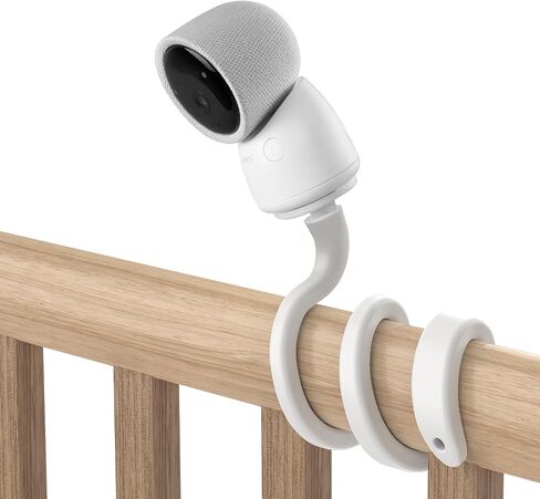 Clip Mount for Arenti Baby Monitor Without Tools or Wall Damage (White) in Saudi Arabia
