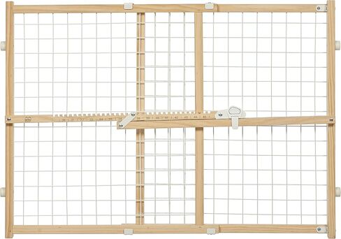 MidWest Homes for Pets Wire Mesh Pet Safety Gate, 44 Inches Tall & Expands 29-50 Inches Wide, Large in Saudi Arabia