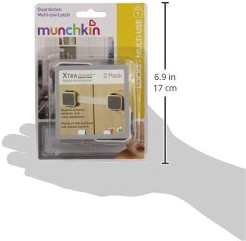 Munchkin® Xtraguard Dual Action Multi Use Latches, 2 Count in Saudi Arabia