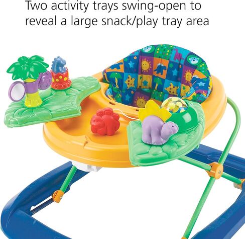 Safety 1st Dino Sounds 'n Lights Discovery Baby Walker with Activity Tray in Saudi Arabia