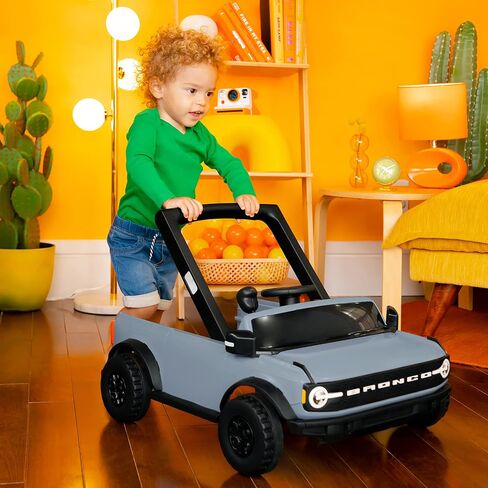 Bright Starts Ford Mustang 4-in-1 Pink Baby Activity Center & Push Walker with Removable Interactive Steering Wheel -Toy, 6 Months and up in Saudi Arabia