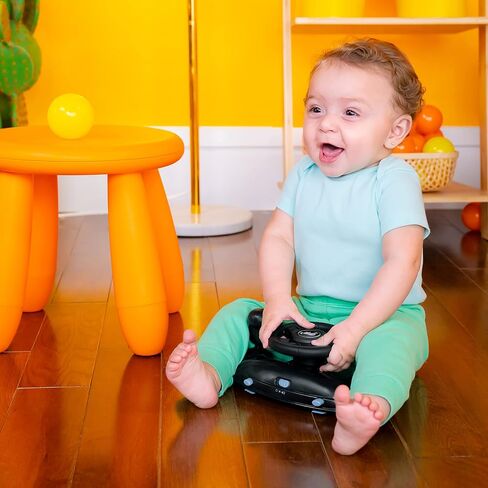 Bright Starts Ford Mustang 4-in-1 Pink Baby Activity Center & Push Walker with Removable Interactive Steering Wheel -Toy, 6 Months and up in Saudi Arabia