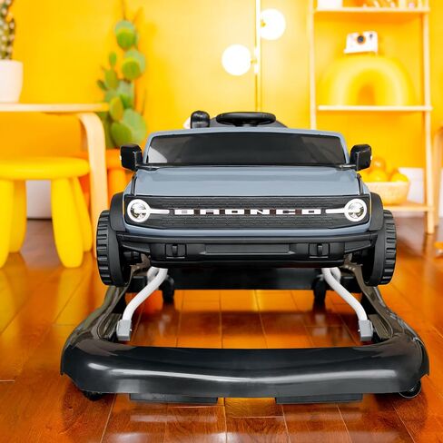 Bright Starts Ford Mustang 4-in-1 Pink Baby Activity Center & Push Walker with Removable Interactive Steering Wheel -Toy, 6 Months and up in Saudi Arabia