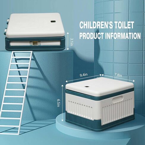 Foldable Potty, Portable Potty Seat for Toddler in Travel，Kids Boys&Girls Training Toilet Seat, in Urgent Toilet, Moblie Toilet in Car, for Camping, Outdoor, Indoor in Saudi Arabia