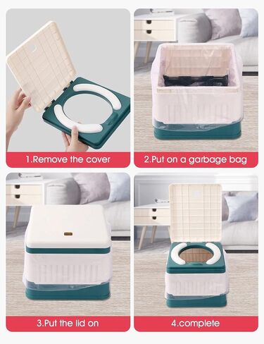 Foldable Potty, Portable Potty Seat for Toddler in Travel，Kids Boys&Girls Training Toilet Seat, in Urgent Toilet, Moblie Toilet in Car, for Camping, Outdoor, Indoor in Saudi Arabia