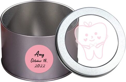 Baby Tooth Box, Tooth Holders for Kids Keepsake, Metal Baby Tooth Box for Lost Teeth, First Tooth Fairy Box Gift for Storage & Presentation in Saudi Arabia