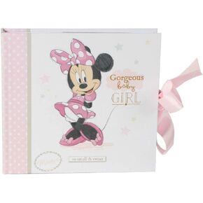Happy Homewares Welcome to The World Little One Bambi Album with Ribbon - 50 Pictures - Officially Licensed