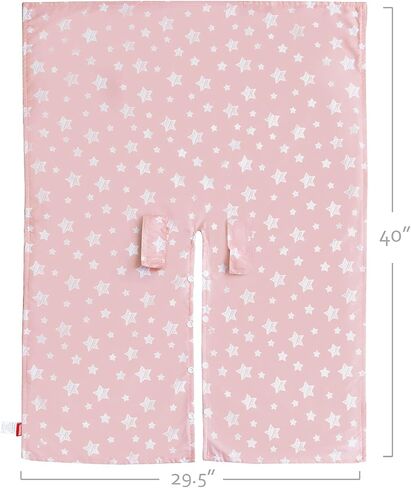 Baby Carseat Canopy, Opening Minky Car Seat Cover for Babies, Star Print Grey Car Seat Canopy Nursing Scarf, Warm Carseat Canopy for Newborn in Saudi Arabia
