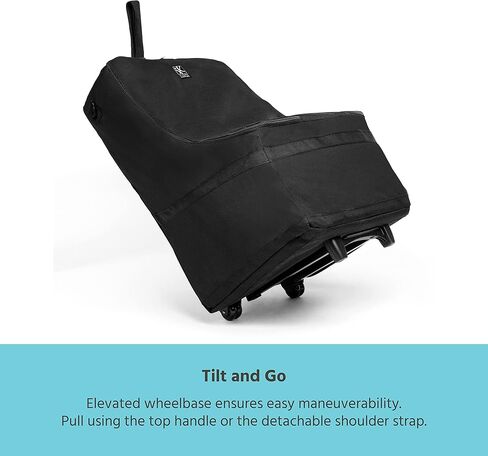 J.L. Childress Universal Side-Carry Car Seat Travel Bag, Black (Pack of 2) in Kuwait