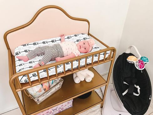 Changing Pad Cover – Baby Changing Pad Covers 4 Pack – Boy or Girl Changing Pad Cover – Pure Jersey Machine Washable Black and White Changing Table Cover – Diaper Changing Pad Cover Sheets in Saudi Arabia