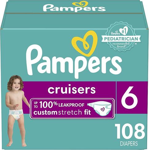Pampers Baby Dry Disposable Baby Diapers in Kuwait