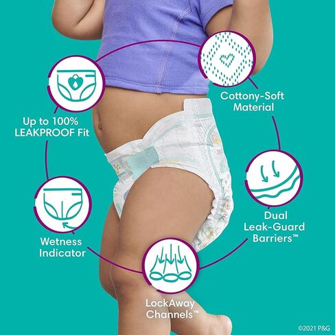Pampers Baby Dry Disposable Baby Diapers in Kuwait