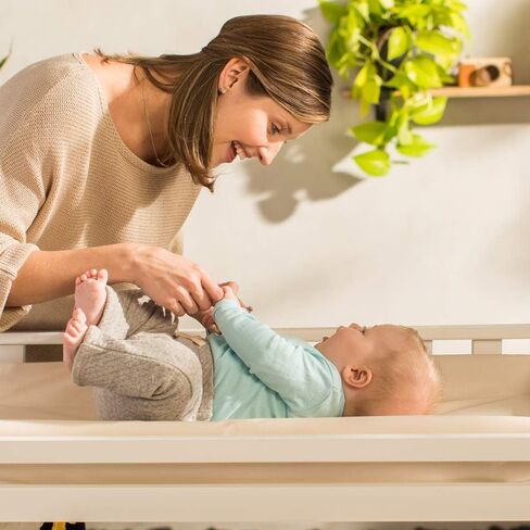 Naturepedic Organic Contoured Changing Pad for Changing Table, Changing Pad Cover Sold Separately, 4-Sided in Saudi Arabia