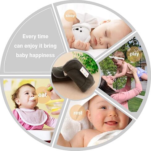 AlVABABY 12pcs Cloth Diaper Inserts,5-Layer Inserts,Reusable Liners for Baby Cloth Diapers12ZTN in Saudi Arabia