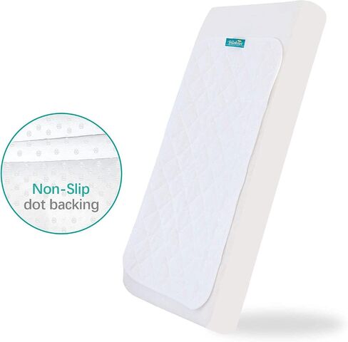 Changing Pad Liner - 5 Pack (Improved Thickness), Superior Bamboo Terry Surface, Waterproof & Absorbent Diaper Changing pad Liners in Saudi Arabia