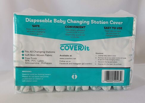Cover It, Inc Disposable Baby Changing Station Cover in Saudi Arabia
