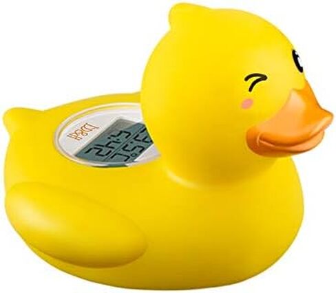 b&h Baby Bath Thermometer, The Infant Bath Floating Toy Safety Temperature Water Thermometer, Baby Bath Essentials (Classic Duck) in Saudi Arabia