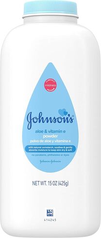 Johnson's Baby Powder for Delicate Skin, Hypoallergenic and Free of Parabens, Phthalates, and Dyes for Baby Skin Care, 1.5 oz in Saudi Arabia
