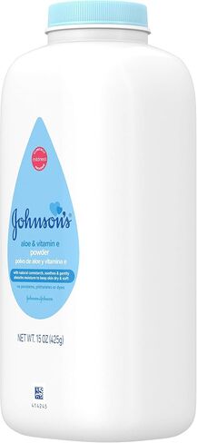 Johnson's Baby Powder for Delicate Skin, Hypoallergenic and Free of Parabens, Phthalates, and Dyes for Baby Skin Care, 1.5 oz in Saudi Arabia