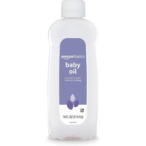 Amazon Basics Baby Oil, Lavender Scented, 14 Fluid Ounce, 1-Pack (Previously Solimo) in Kuwait