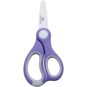Durable Baby Food Scissors (Ceramic) (BLUE)