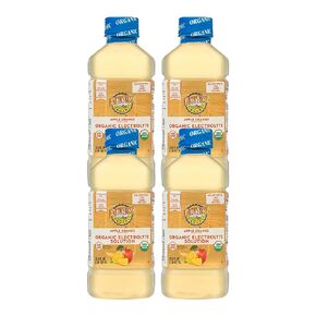 Earth's Best Organic Toddler Drink, Organic Electrolyte Solution for Children 2 Years and Older, Organic Apple Citrus Drink with Zinc, 1 Liter Bottle (Pack of 4) (Packaging May Vary)