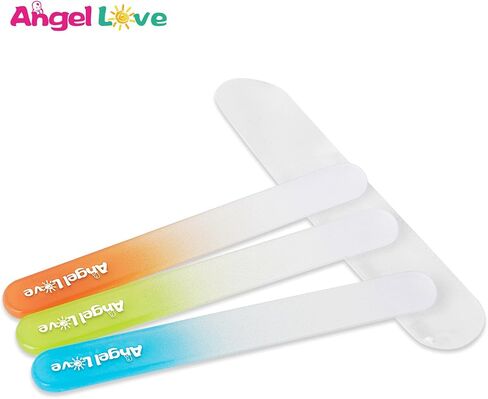 Baby Nail File, 3 Pack, Emery Board Glass, Crystal, Set for Newborns, Toddlers, Infant, Babies & Young Children, New Moms & Baby Shower,ZJC1 in Kuwait