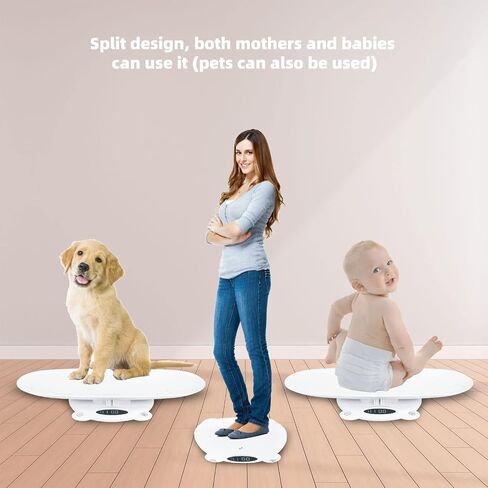 Simshine Digital Baby Scale Weight All Family, Weighing Newborn Wiggly Babies and Pets Cat and Dog in Saudi Arabia
