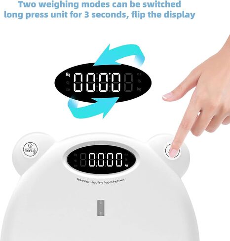 Simshine Digital Baby Scale Weight All Family, Weighing Newborn Wiggly Babies and Pets Cat and Dog in Saudi Arabia