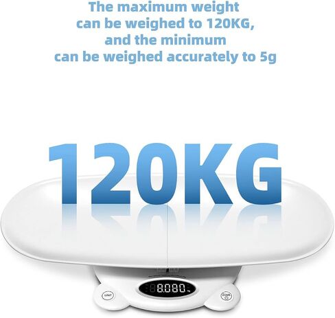 Simshine Digital Baby Scale Weight All Family, Weighing Newborn Wiggly Babies and Pets Cat and Dog in Saudi Arabia