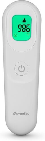 Evenflo PreciseRead Touchless Forehead Thermometer for Adults, Children, Babies, Food and Liquids – Accurate, Fast, No Contact, with Color-Coded Results in Saudi Arabia