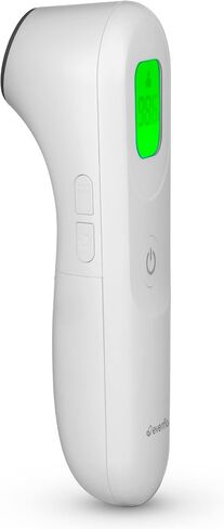 Evenflo PreciseRead Touchless Forehead Thermometer for Adults, Children, Babies, Food and Liquids – Accurate, Fast, No Contact, with Color-Coded Results in Saudi Arabia