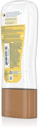 Johnson's Baby Oil Gel, Moisturizing Baby Massage Mineral Oil Enriched with Shea & Cocoa Butter, Dry Skin Relief for Babies, Kids & Adults, Nourishing & Gentle on Delicate Skin, 6.5 fl. oz in Saudi Arabia