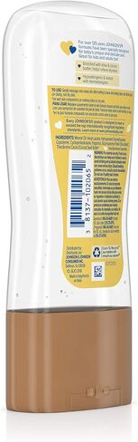 Johnson's Baby Oil Gel, Moisturizing Baby Massage Mineral Oil Enriched with Shea & Cocoa Butter, Dry Skin Relief for Babies, Kids & Adults, Nourishing & Gentle on Delicate Skin, 6.5 fl. oz in Saudi Arabia