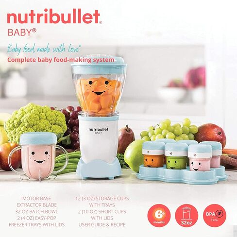 Nutribullet Baby - The Complete Baby Food Prep System in Saudi Arabia